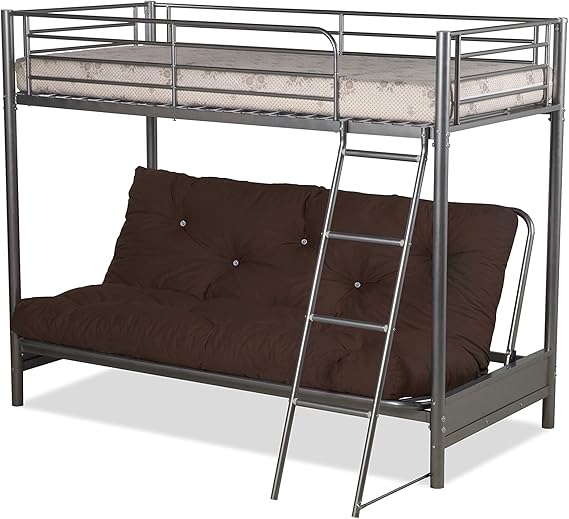 Filton Futon Bunk Bed (With One Futon Mattress in Various Colours