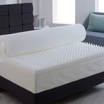 2" Egg Profile Memory Foam Mattress Topper