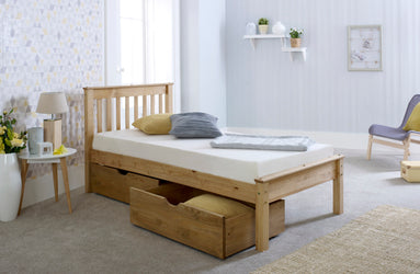 Chester Solo Pine Wooden Bed Frame