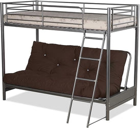 Filton Futon Bunk Bed (With One Futon Mattress in Various Colours)