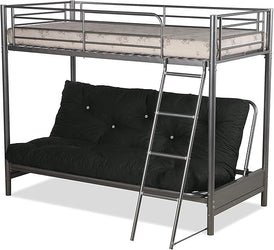 Filton Futon Bunk Bed (With One Futon Mattress in Various Colours)