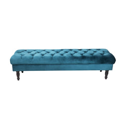 JOY Upholstered Bench, Bedroom Bench Seat, Tufted and Cushioned Entryway Foot Stool. Living Room, Bedroom, Dining Room.