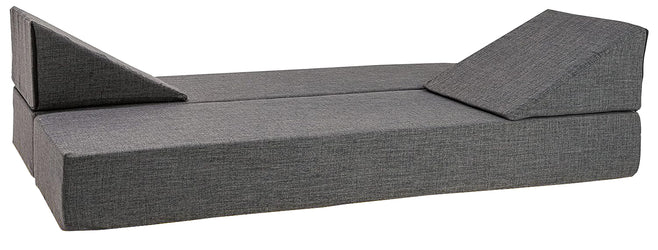 Fabric Sofa Bed/Day Bed with Removable Cushions/Back Rests