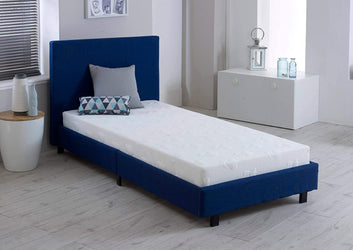 Prado Fashion 3FT Fabric Bed Frame (Various Colours)