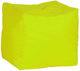 Bonkers Polyester Stool Bean Bag Water Resistant with Flakes Filling