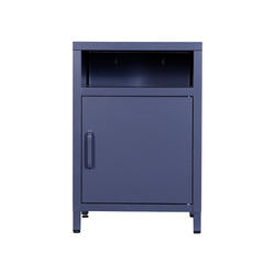 Metal Single Compartment Bedside Table (Various Colours)