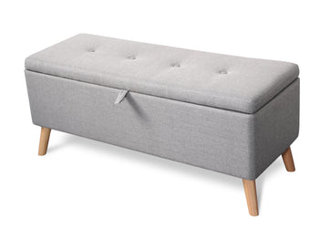 Prado Fabric Ottoman Bench