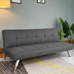 Comfortable Modern 3 Seater Fabric Sofa Bed